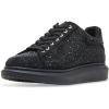 image:imageSteve Madden Mens Icebox SneakerBlack Rhinestone
