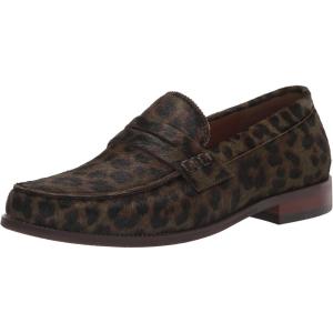 image:imageSteve Madden Mens Raddix Penny LoaferOliveLeopard