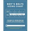image:imageSteve Madden Boys Reversible Belt for KidsBlackBrownPerforated