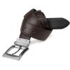 image:imageSteve Madden Mens Reversible Mens Dress Casual Every Day Leather BeltBlackBrown Reversible  Saffiano