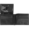 image:imageSteve Madden Mens Slim Leather Wallet with Extra Capacity Attached Flip PocketsBlack Glove