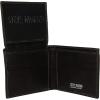 image:imageSteve Madden Mens Slim Leather Wallet with Extra Capacity Attached Flip PocketsBlackAntique