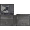 image:imageSteve Madden Mens Slim Leather Wallet with Extra Capacity Attached Flip PocketsBrown Glove
