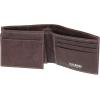 image:imageSteve Madden Mens Slim Leather Wallet with Extra Capacity Attached Flip PocketsBrownAntique