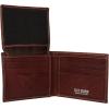 image:imageSteve Madden Mens Slim Leather Wallet with Extra Capacity Attached Flip PocketsBrownAntique