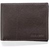 image:imageSteve Madden Mens Slim Leather Wallet with Extra Capacity Attached Flip PocketsBrown Smooth Grain