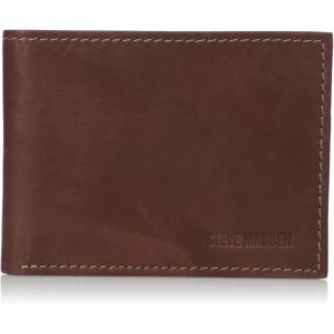 image:imageSteve Madden Mens Antique Leather Passcase WalletBrown
