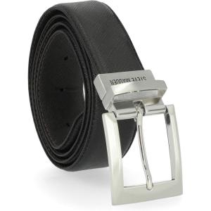 image:imageSteve Madden Mens Reversible Mens Dress Casual Every Day Leather BeltBlackBrown Reversible  Saffiano