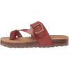 image:imageSteve Madden Girls Jwaive Flat SandalCognac