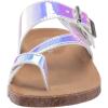 image:imageSteve Madden Girls Jwaive Flat SandalIridescent