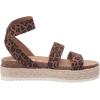 image:imageSteve Madden Girls Shoes Kimmie Espadrille Wedge SandalLeopard