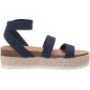 image:imageSteve Madden Girls Shoes Kimmie Espadrille Wedge SandalNavy