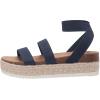 image:imageSteve Madden Girls Shoes Kimmie Espadrille Wedge SandalNavy