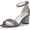 image:imageSteve Madden Girls Shoes Carrson SandalPewter Iridescent