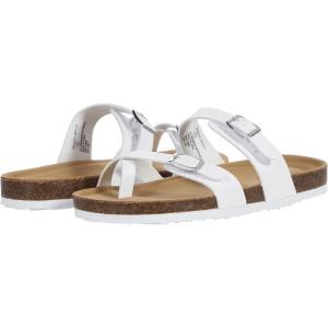 image:imageSteve Madden Girls Beached Flat SandalWhite