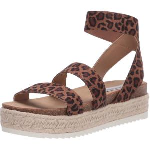 image:imageSteve Madden Girls Shoes Kimmie Espadrille Wedge SandalLeopard