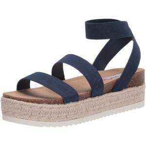 image:imageSteve Madden Girls Shoes Kimmie Espadrille Wedge SandalNavy