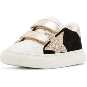 image:imageSteve Madden Girls Shoes Rezume SneakerBlackGold Rhinestone