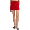 image:imageSteve Madden Womens Apparel Cindi SkirtRed Velvet