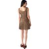 image:imageSteve Madden Womens Avie DressBrown Plaid Mix