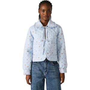 image:imageSteve Madden Womens Nellie JacketBlue Ditsy Print