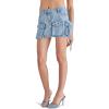 image:imageSteve Madden Apparel Womens Evalina Mini SkirtBlue Denim