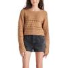image:imageSteve Madden Womens Apparel Delcia SweaterBrown