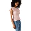 image:imageSteve Madden Womens Cecilie TopPale Rosette