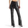 image:imageSteve Madden Womens Citrine Sequin PantBlack
