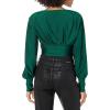 image:imageSteve Madden Womens Kali Bodysuit ShirtPine Green