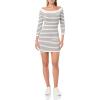 image:imageSteve Madden Womens Noa Sweater DressIvory Stripe