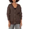 image:imageSteve Madden Womens Rayna Cardigan SweaterChicory Coffee
