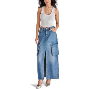image:imageSteve Madden Womens Benson SkirtBlue Denim