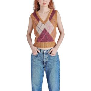 image:imageSteve Madden Womens Ella Sweater VestTann