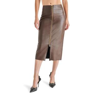 image:imageSteve Madden Womens Hayes Midi SkirtDark Espresso