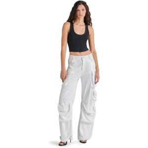 image:imageSteve Madden Womens Steve Madden Apparel Duo Sequin PantWhite