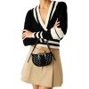 image:imageSteve Madden AXIS Rim Set Crystal Shoulder Back With Buckle