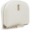 image:imageSteve Madden JadezH Diagonal Quilted Dome CardholderChalk