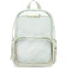 image:imageSteve Madden Womens CLEAR Backpack With Tech Pouch NudeBeige