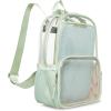 image:imageSteve Madden Womens CLEAR Backpack With Tech Pouch NudeBeige