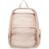image:imageSteve Madden Womens CLEAR Backpack With Tech Pouch NudeNude