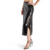 image:imageSteve Madden Womens Dinah Midi SkirtBlack