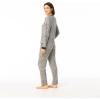 image:imageSteve Madden Womens Pajama 3 Piece Set Long Sleeve Shirt Pants Lounge ShortsDiamond Snake Geo