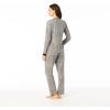 image:imageSteve Madden Womens Pajama 3 Piece Set Long Sleeve Shirt Pants Lounge ShortsDiamond Snake Geo