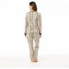 image:imageSteve Madden Womens Pajama 3 Piece Set Long Sleeve Shirt Pants Lounge ShortsSoft Snake