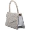 image:imageSteve Madden Womens Steve Madden Amina Rhinestone Mini Top HandleSilver