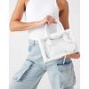image:imageSteve Madden Womens Steve Madden Bcelene Clear Box Bag WPouchWhite