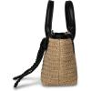 image:imageSteve Madden Womens Steve Madden Boww Mini Straw Top Handle WBowBlack Multi