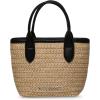 image:imageSteve Madden Womens Steve Madden Boww Mini Straw Top Handle WBowBlack Multi