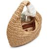 image:imageSteve Madden Womens Steve Madden Daenrys Straw HoboNatural